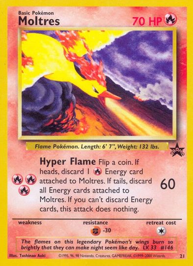 Moltres (21/63) [WoTC Promo]