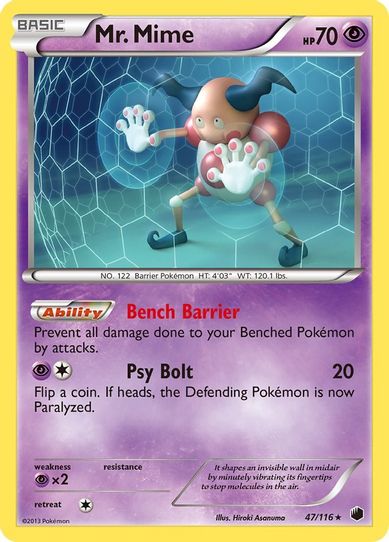 Mr. Mime (47/90) [HeartGold SoulSilver]