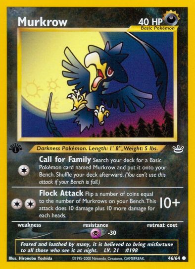 Murkrow (46/64) [Neo Revelation]
