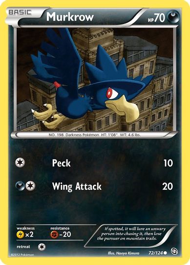 Murkrow (72/124) [Dragons Exalted]
