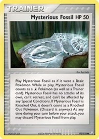 Mysterious Fossil (92/111) [EX: Holon Phantoms]