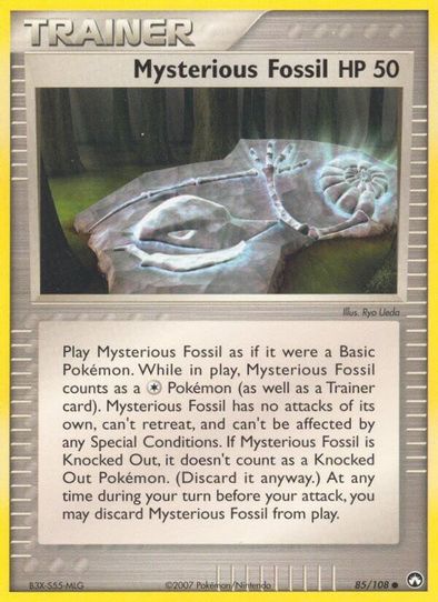 Mysterious Fossil (85/108) [Power Keepers]