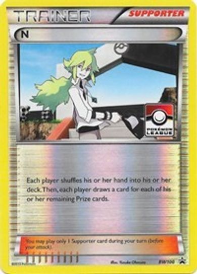 N (Supporter) - BW (BW100) [Black And White Promos]