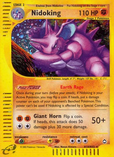 Nidoking (H18) [Aquapolis]
