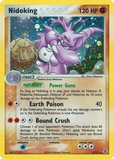 Nidoking (8/112) [FireRed & LeafGreen]