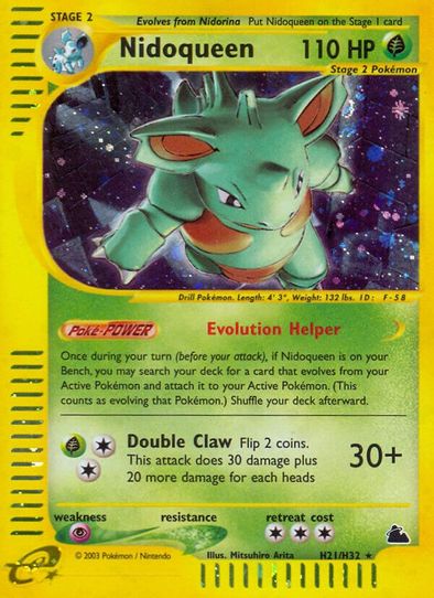 Nidoqueen (H21) [Skyridge]