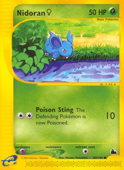Nidoran F (82/144) [Skyridge]