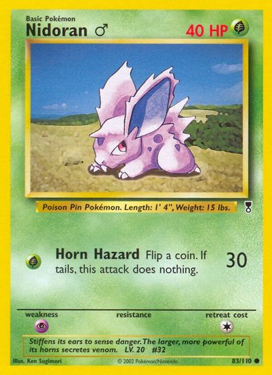 Nidoran M (83/110) [Legendary Collection]