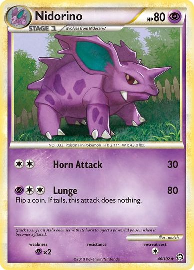 Nidorino (46/102) [Triumphant]