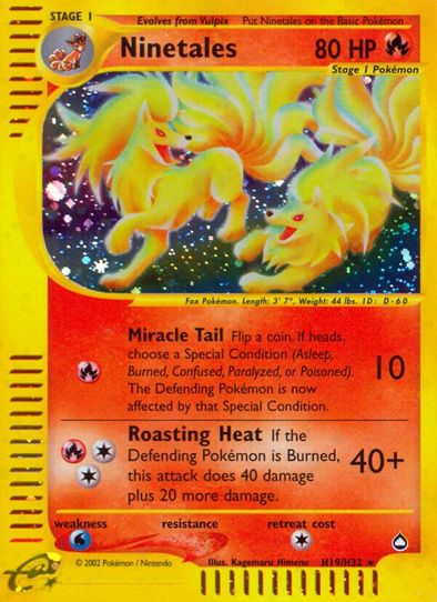 Ninetales (H19) [Aquapolis]