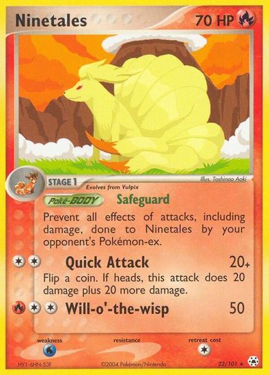 Ninetales (22/101) [Hidden Legends]