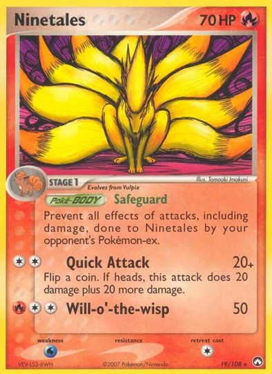 Ninetales (19/108) [Power Keepers]