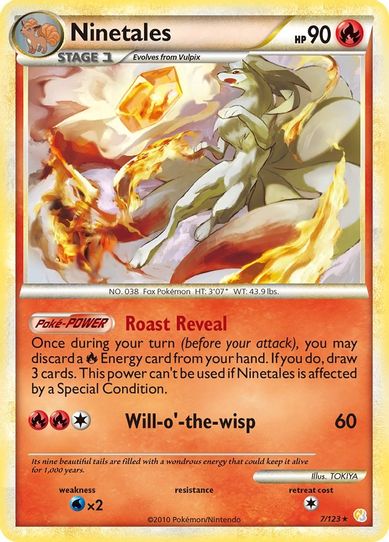 Ninetales (7/102) [HeartGold SoulSilver]