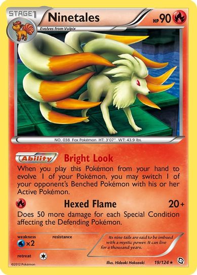 Ninetales (19/124) [Dragons Exalted]
