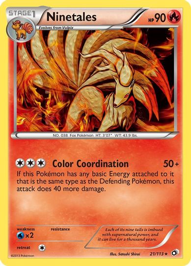 Ninetales (21/113) [Legendary Treasures]