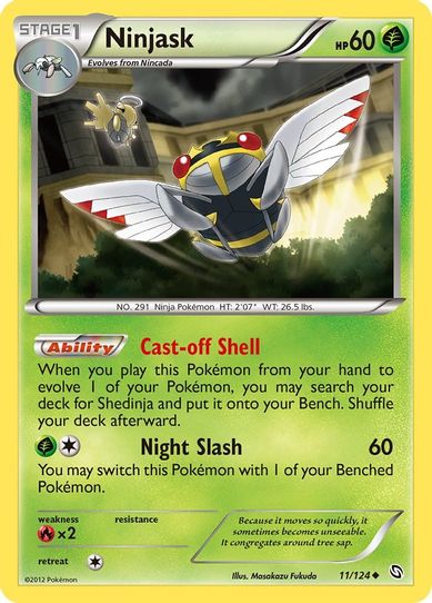 Ninjask (11/124) [Dragons Exalted]
