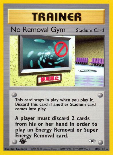 No Removal Gym (103/132) [Gym Heroes]