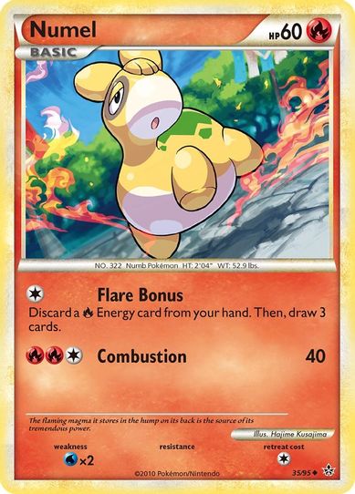 Numel (35/95) [Heartgold & Soulsilver: Unleashed]