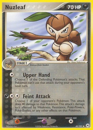 Nuzleaf (45/101) [Hidden Legends]