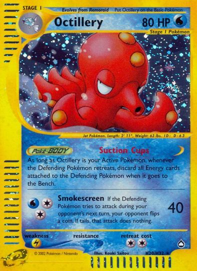 Octillery (H20) [Aquapolis]