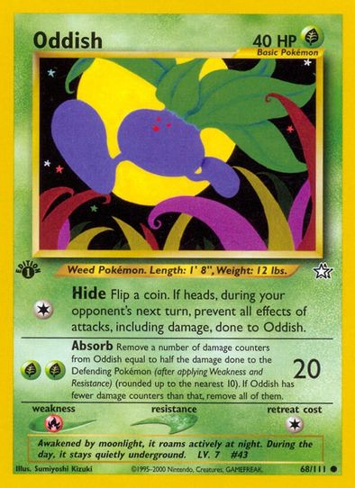 Oddish (68/105) [Neo Genesis]