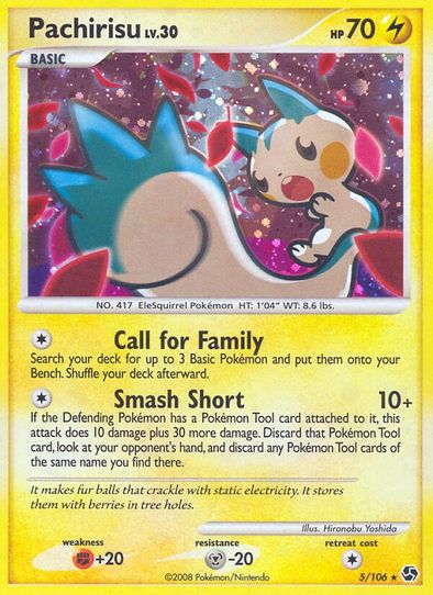 Pachirisu (5/106) [Great Encounters]