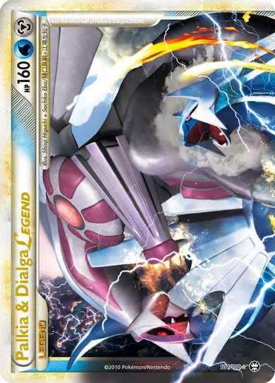Palkia & Dialga Legend (Top) (101/102) [Triumphant]