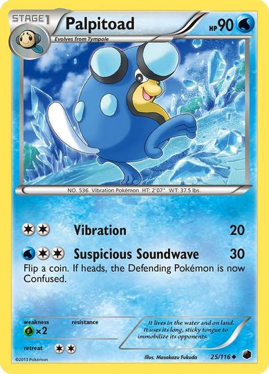 Palpitoad (25/90) [HeartGold SoulSilver]