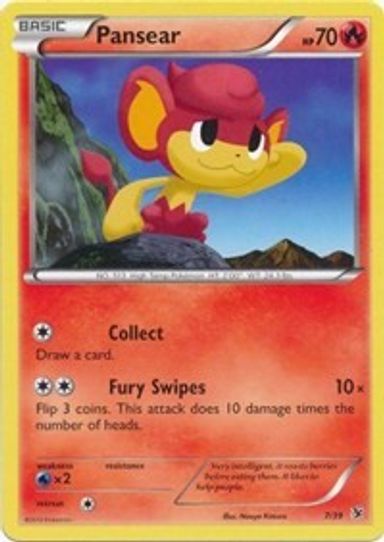 Pansear (7/39) [Kalos Starter Set]