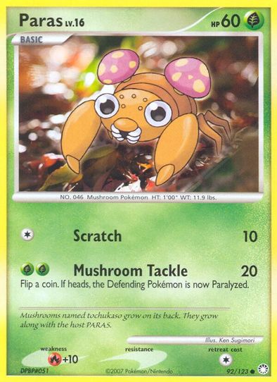 Paras (92/123) [Mysterious Treasures]