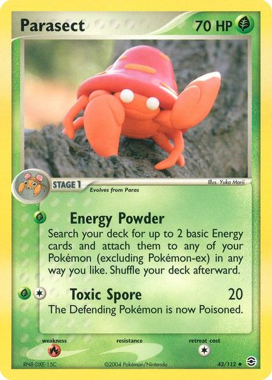 Parasect (43/112) [FireRed & LeafGreen]