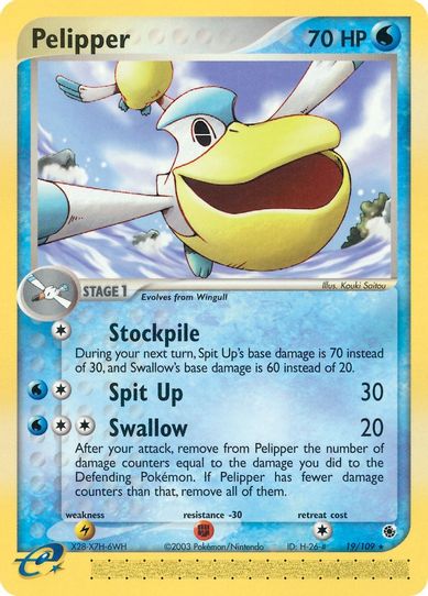 Pelipper (19) [Legendary Collection]