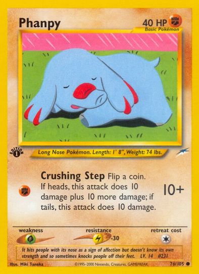 Phanpy (76/105) [Neo Destiny]