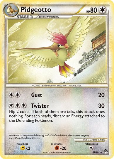 Pidgeotto (47/102) [Triumphant]