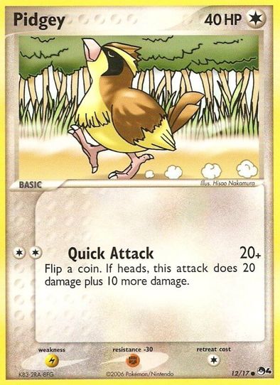 Pidgey (12) [POP Series 4]