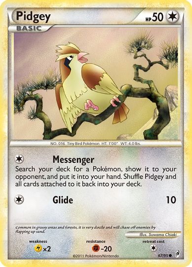 Pidgey (67/95) [Call of Legends]