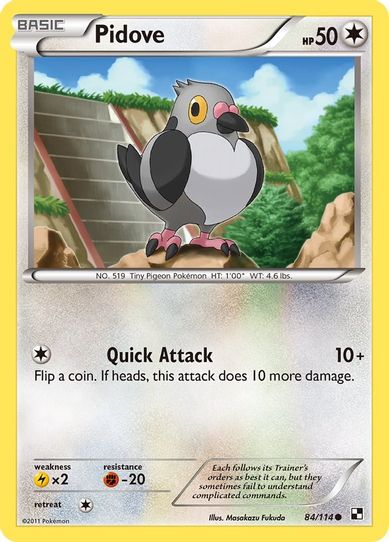 Pidove (84/114) [Black and White]