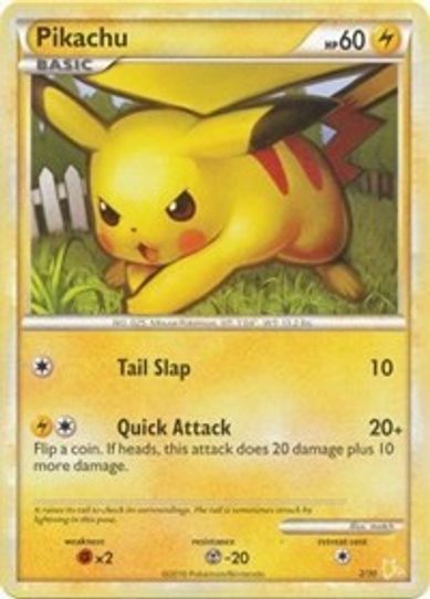 Pikachu  (16/30) [HGSS Trainer Kit: Gyarados & Raichu]