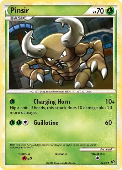 Pinsir (32/90) [Heartgold & Soulsilver: Undaunted]