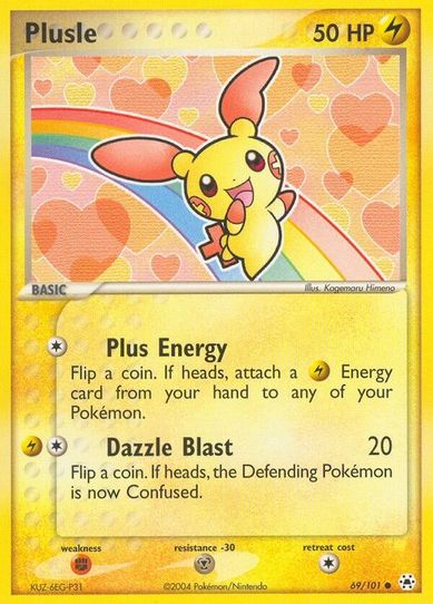 Plusle (69/101) [Hidden Legends]