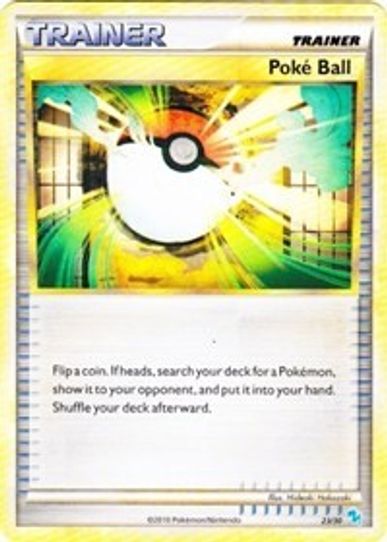 Poke Ball (Gyarados) (23/30) [HGSS Trainer Kit: Gyarados & Raichu]