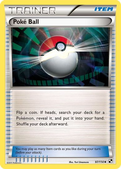 Poke Ball (97/114) [Black and White]
