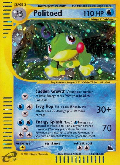 Politoed (H23 [Skyridge]