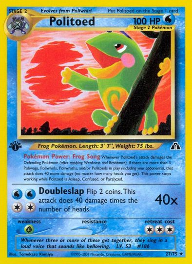 Politoed (27/75) [Neo Discovery]
