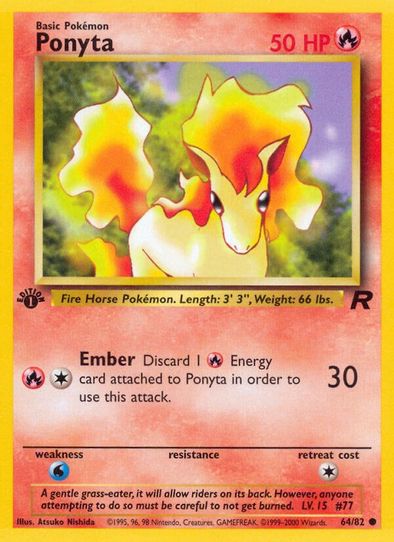 Ponyta (64/82) [Team Rocket]
