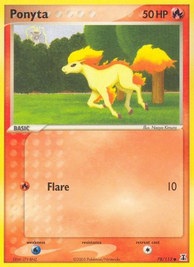 Ponyta (78/101) [Delta Species]