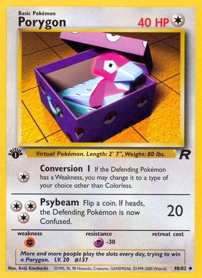 Porygon (48/82) [Team Rocket]