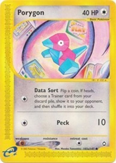 Porygon (103b) [Aquapolis]