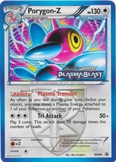 Porygon-Z (Team Plasma) - BW (Prerelease) (BW84) [Black And White Promos]