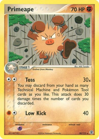 Primeape (28/112) [FireRed & LeafGreen]